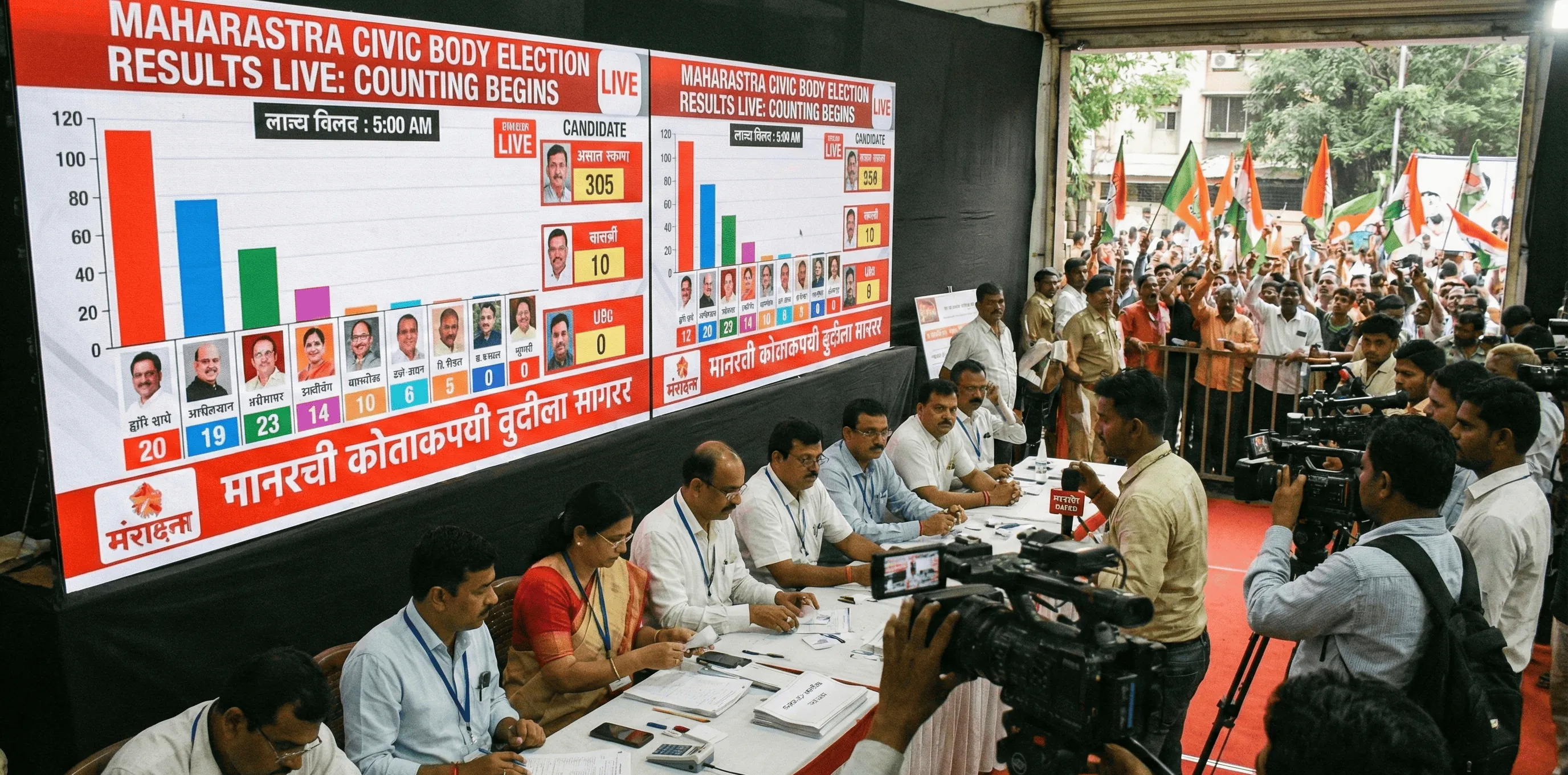 Maharashtra Civic Elections 2026: Vote Counting Begins