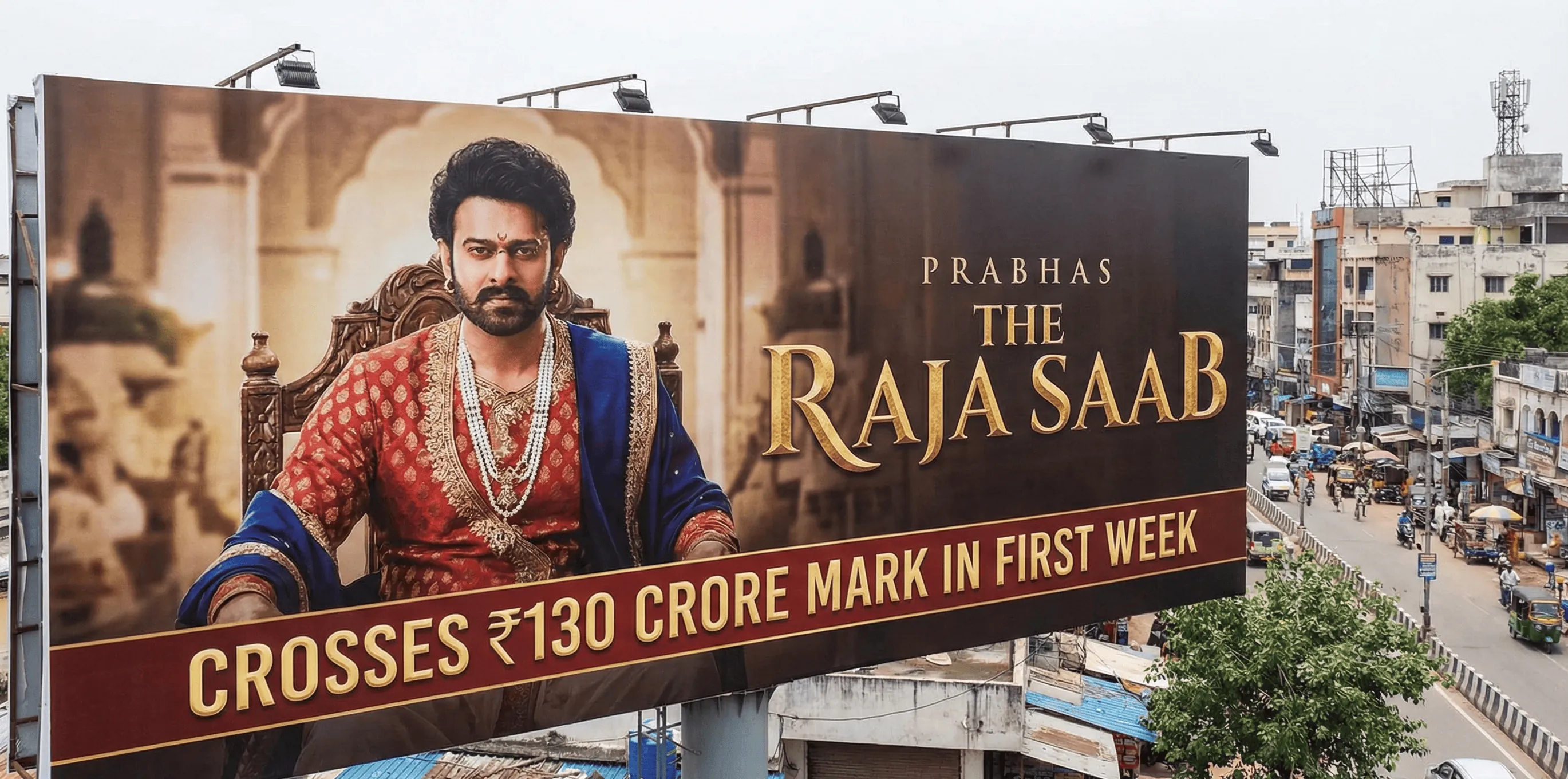 Prabhas' 'The Raja Saab' Crosses ₹130 Crore Mark in First Week