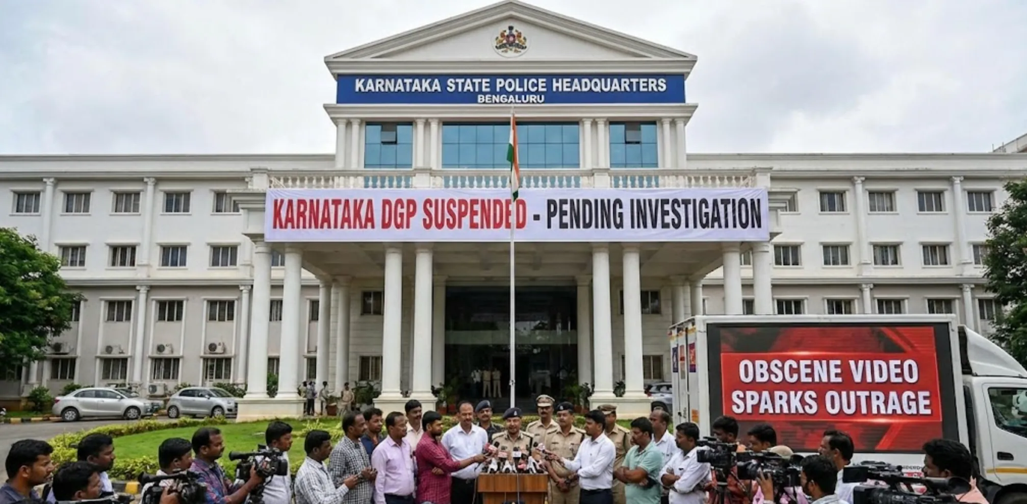 Karnataka DGP Suspended After Obscene Video Sparks Outrage