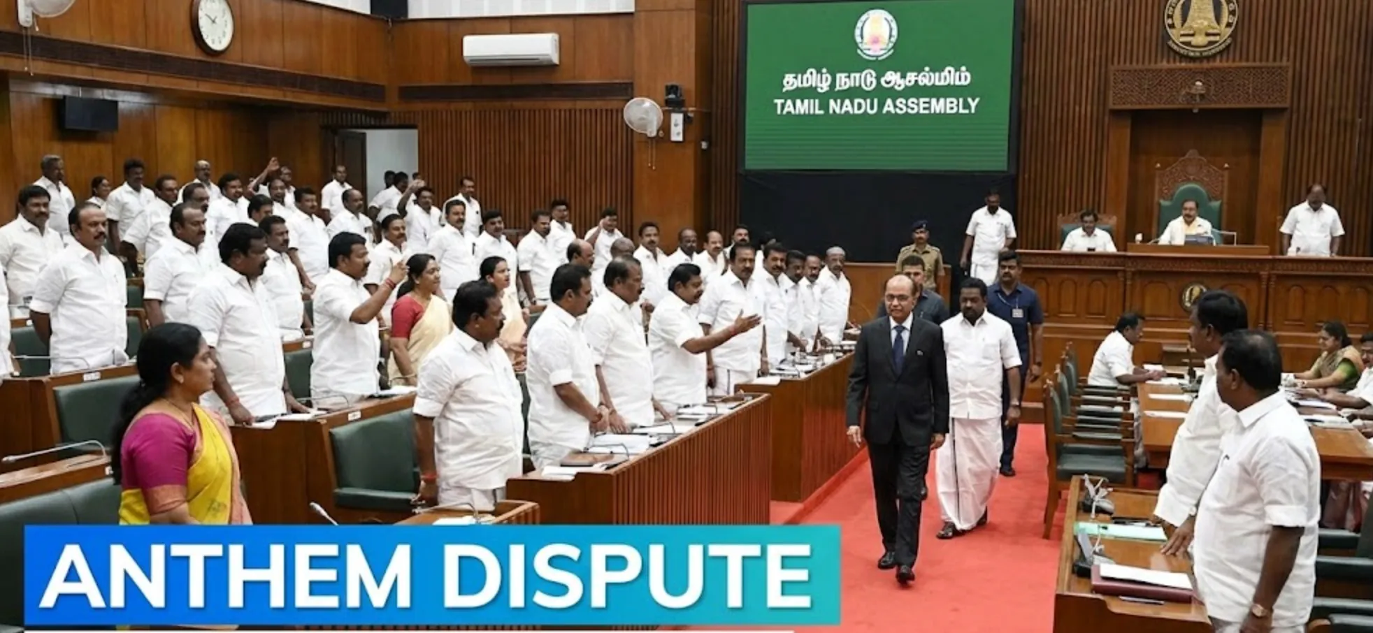 Tamil Nadu Governor's Assembly Walkout: Anthem Dispute Escalates Rift
