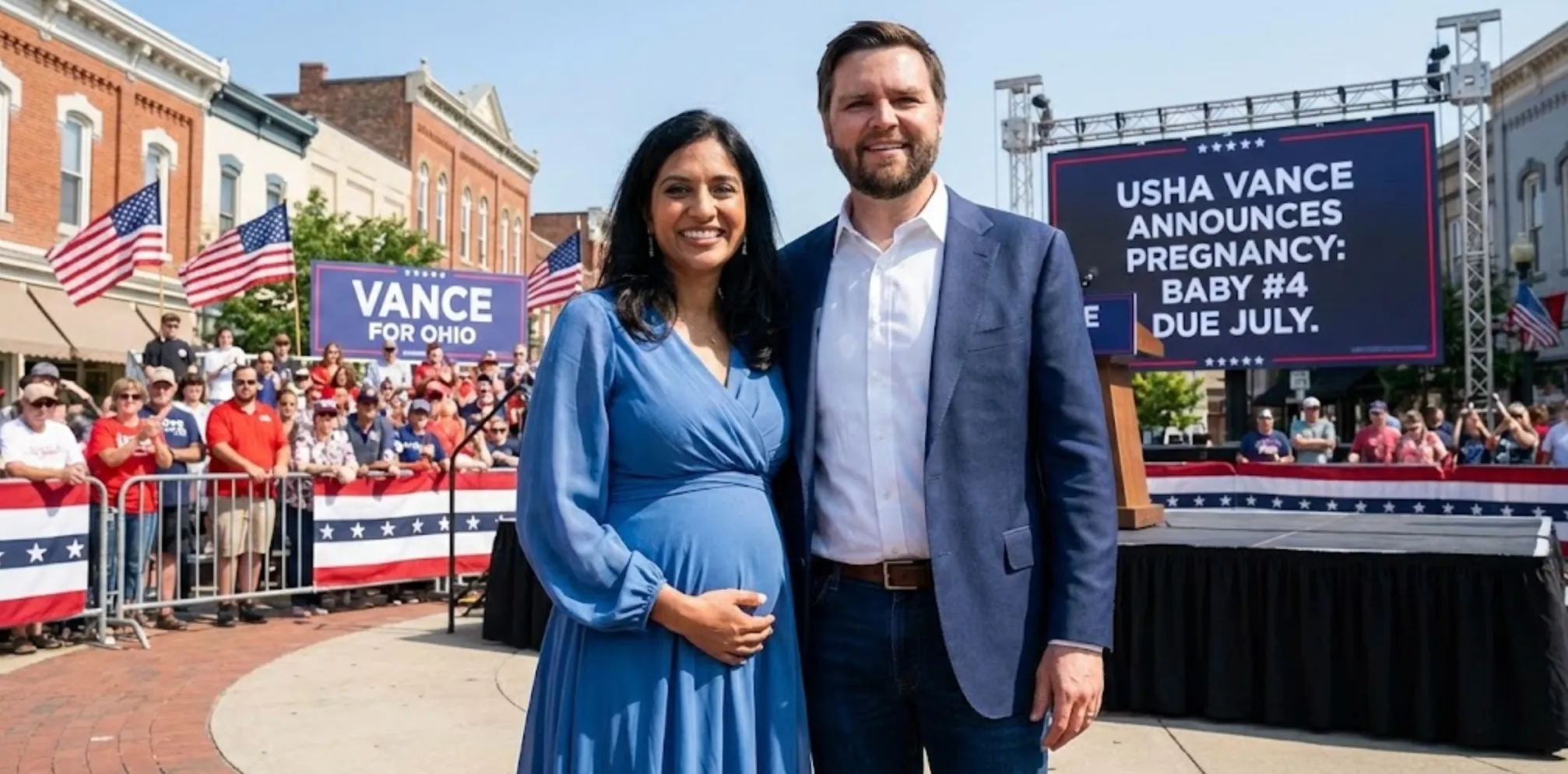 Usha Vance Announces Pregnancy: Fourth Child Expected in July