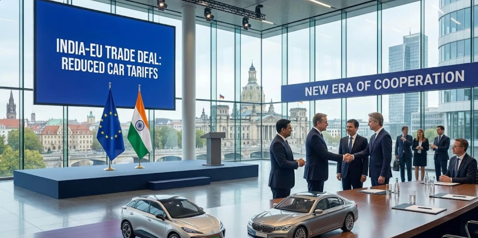 India, EU Consider Trade Deal with Reduced Car Tariffs
