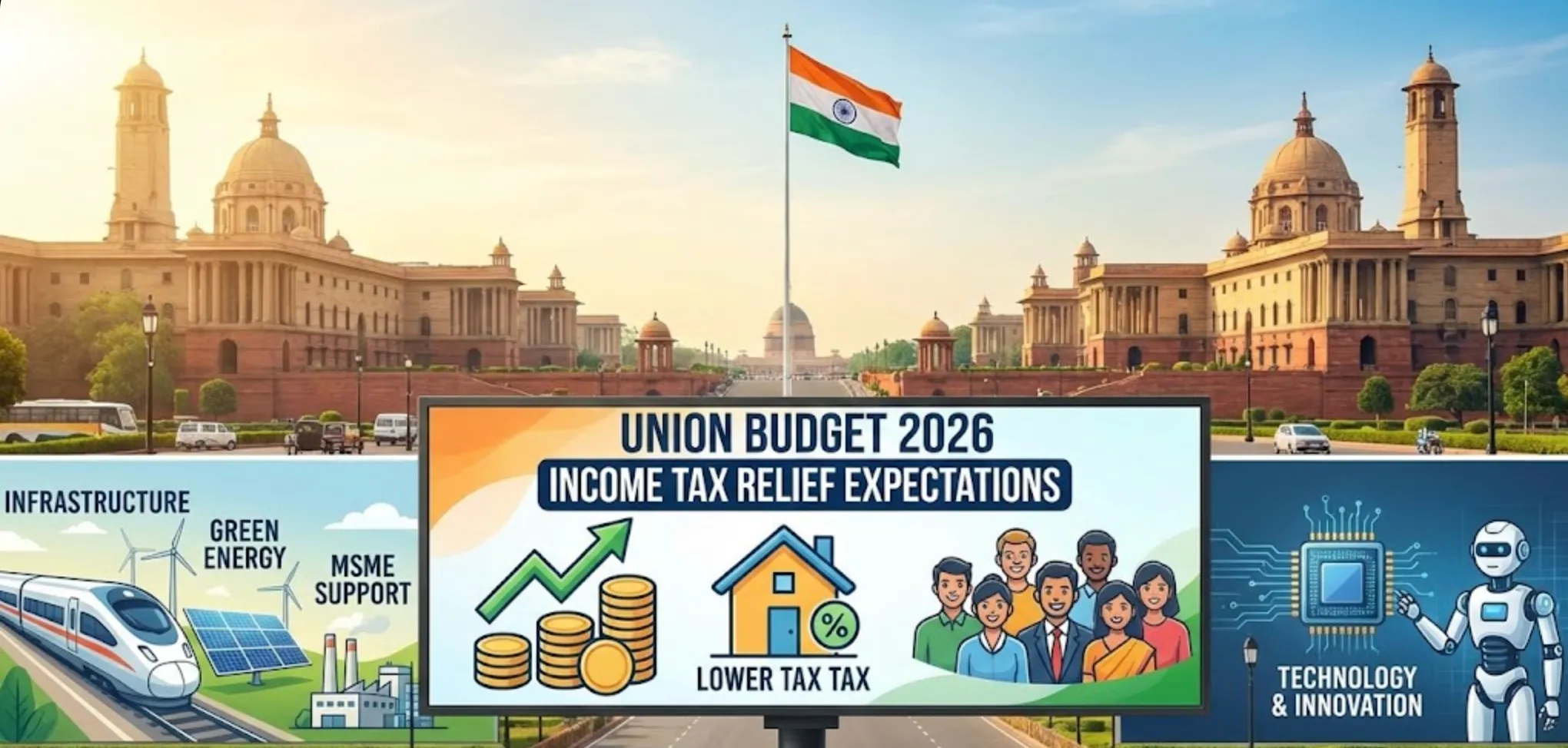 Budget 2026: Income Tax Relief Expectations and Key Highlights