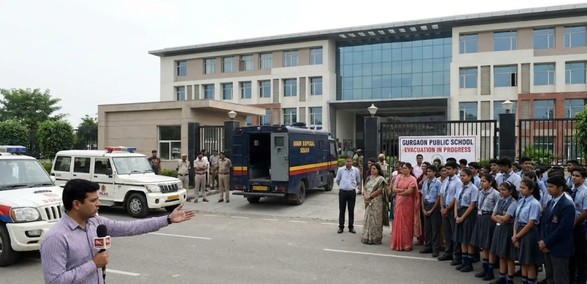 Bomb Scare Hits Gurgaon: Schools Evacuated After Threatening Emails