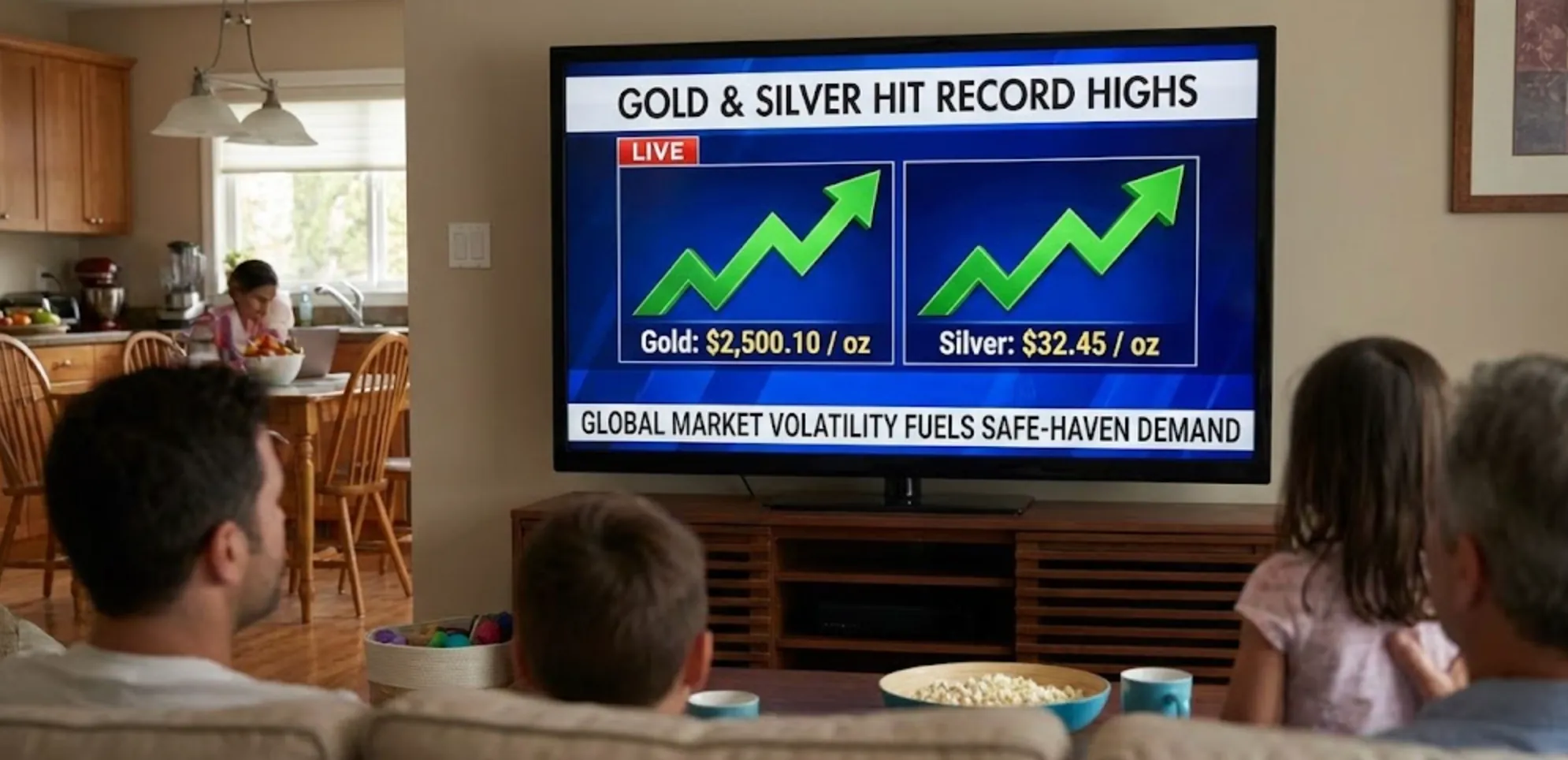 Silver and Gold Prices Hit Record Highs Amid Market Volatility