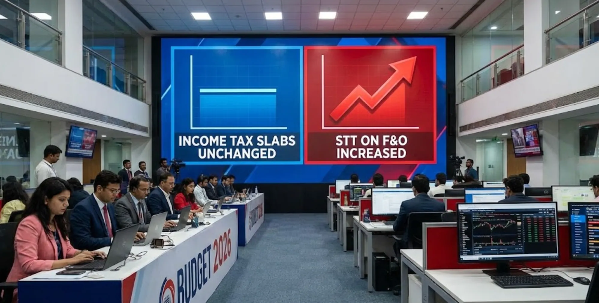 Budget 2026: Income Tax Slabs Unchanged, STT on F&O Increased