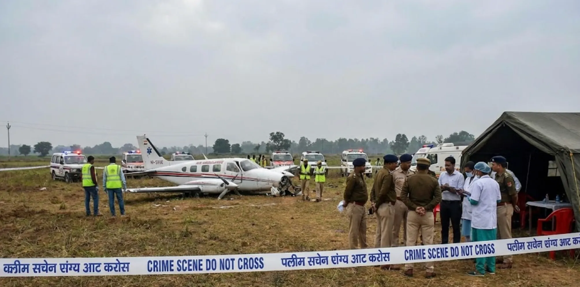 Jharkhand Air Ambulance Crash: 7 Dead, Investigation Underway