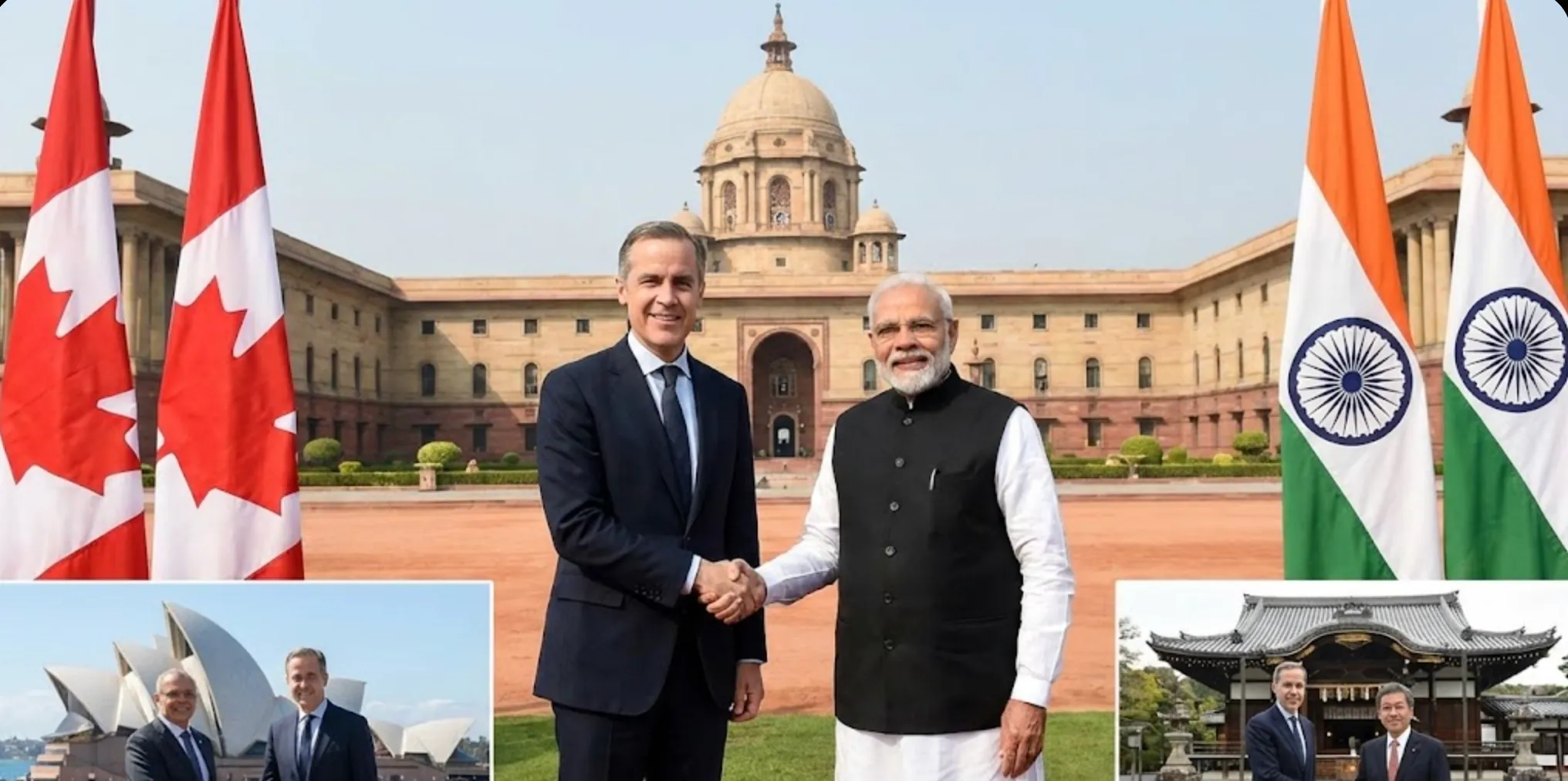 Canada's Carney Visits India, Australia, and Japan to Boost Ties